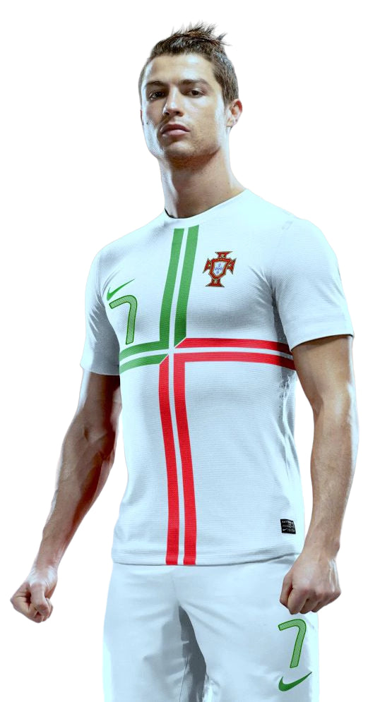 Portugal Away Retrô 2012 Nike - Branca