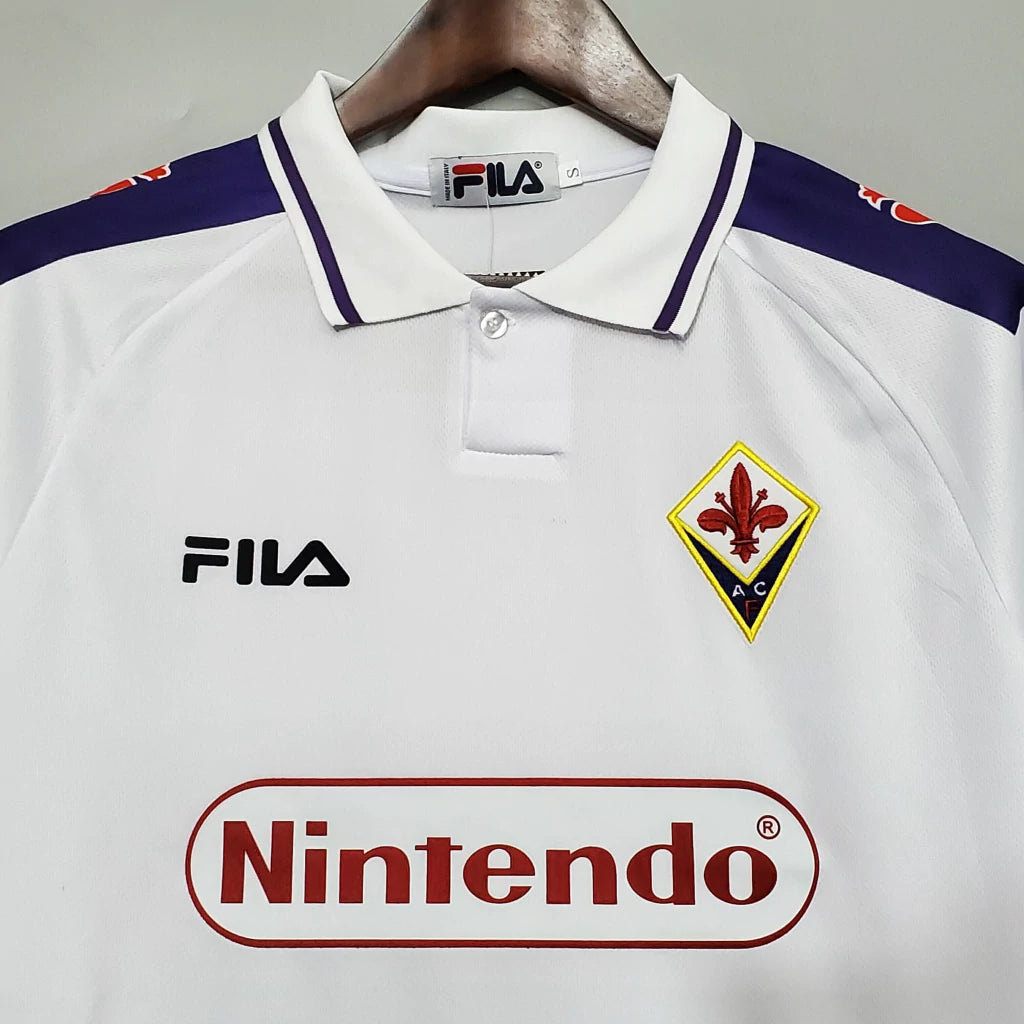Fiorentina Away Retrô 1998 Fila -  Branca