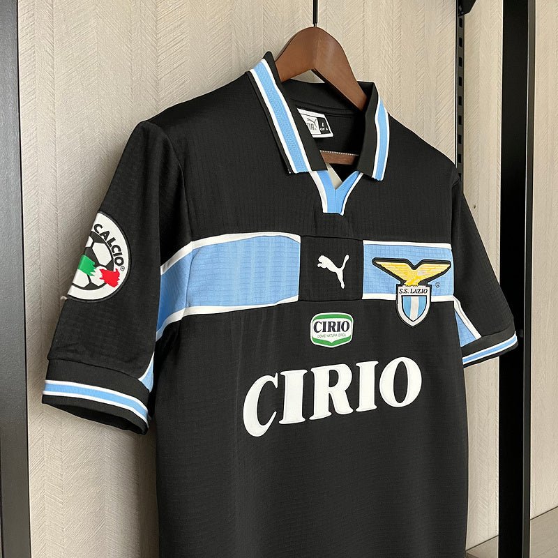 Lazio Away Retro 1998  Puma - Preto