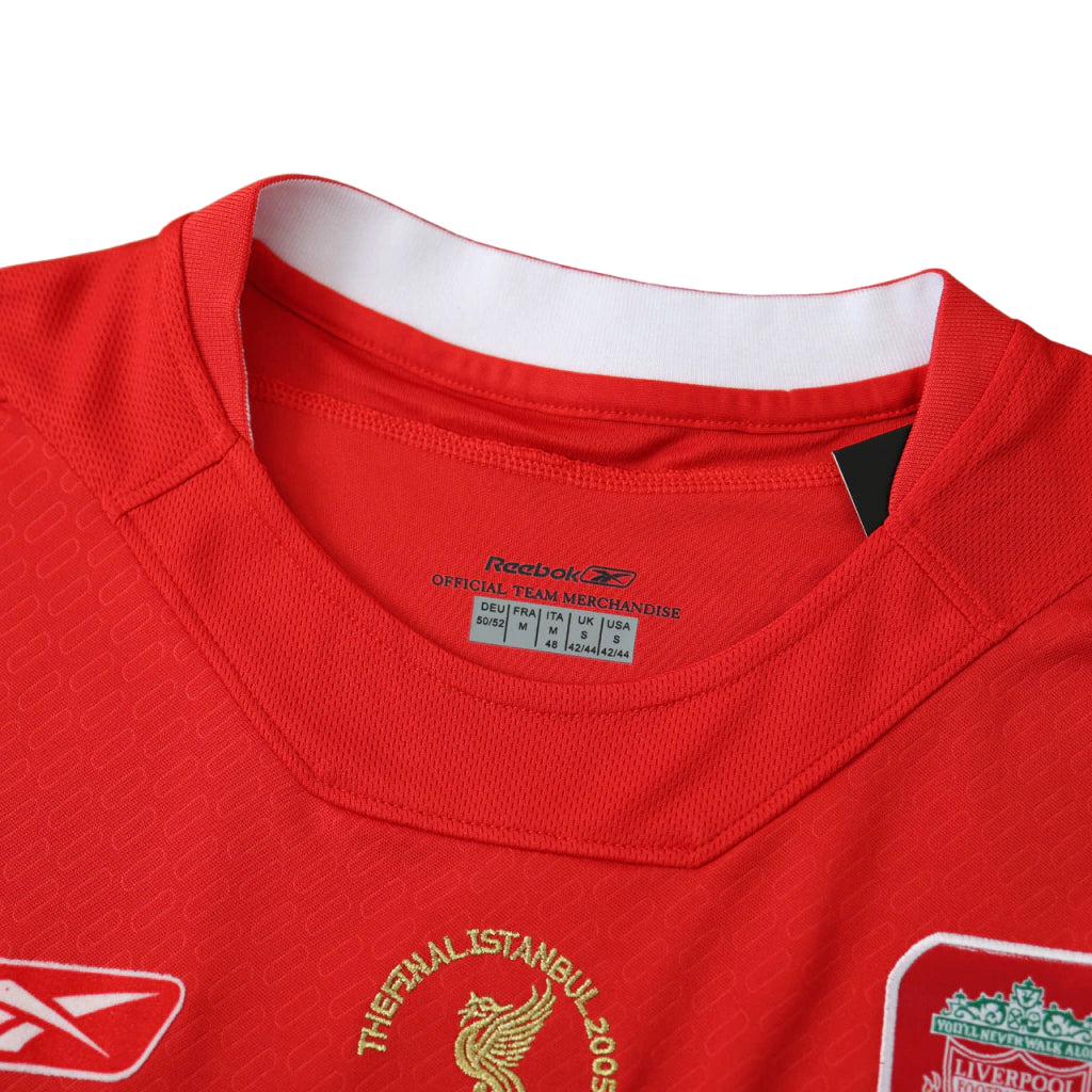 Liverpool Home Retrô 2005  Reebok - Vermelha