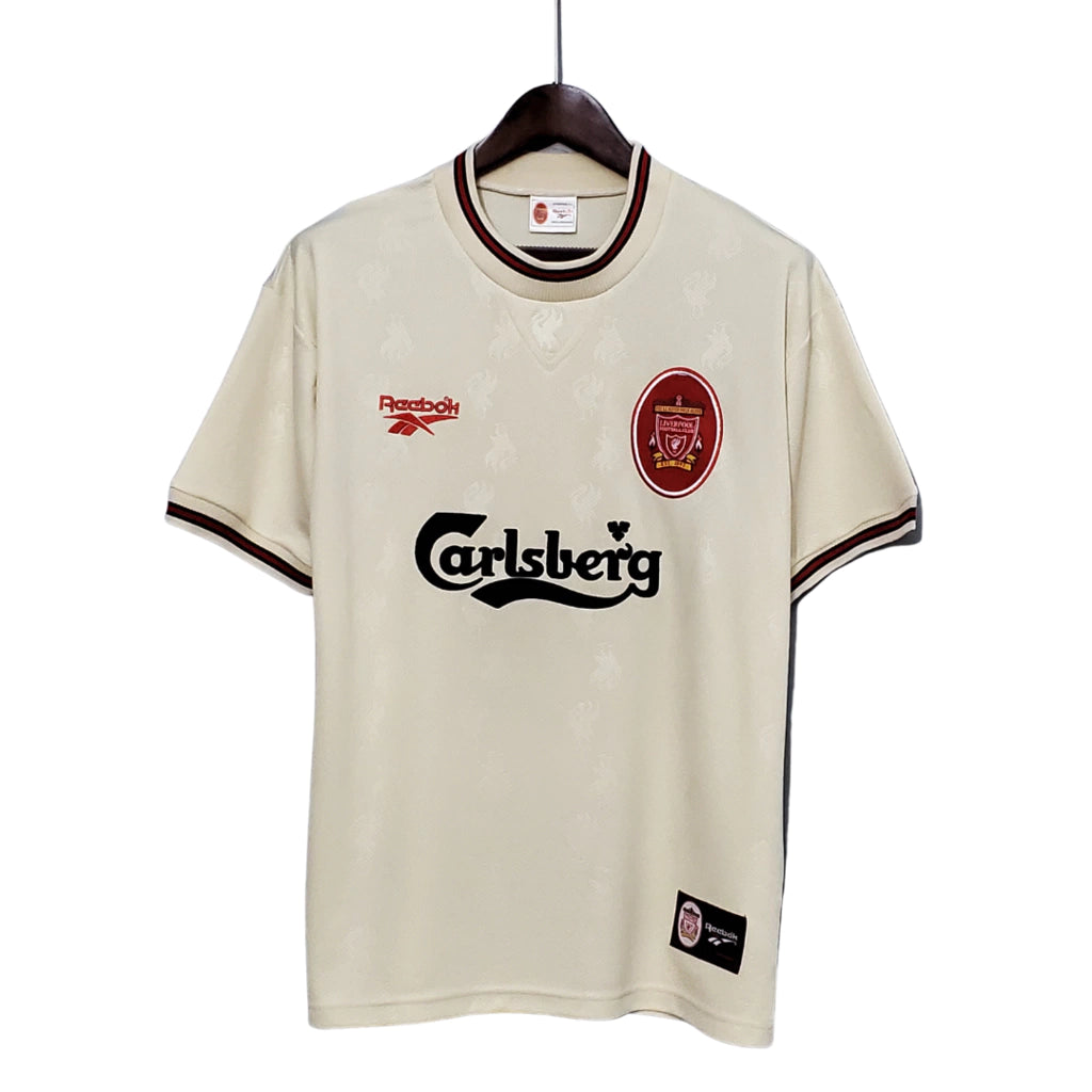Liverpool Away Retrô 96/97 Reebok - Bege