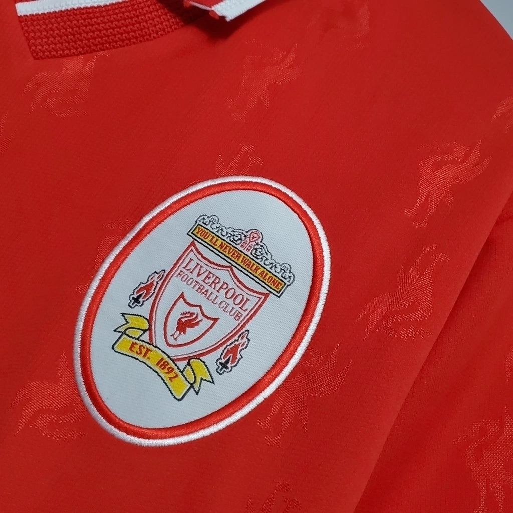Liverpool Home Retrô 96/97 Reebok - Vermelho