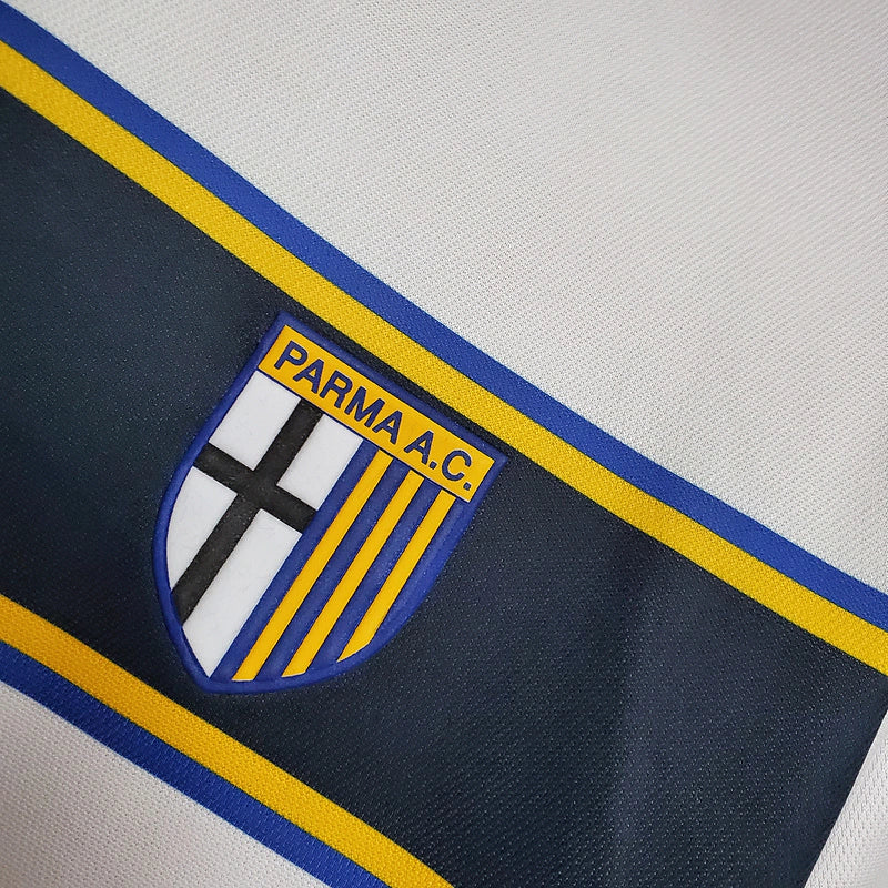 Parma Home Retrô 2002/2003 Champion - Branca