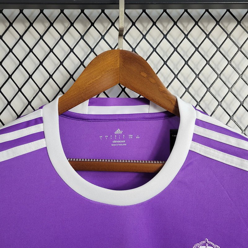 Real Madrid Retro Away 16/17 Adidas - Roxo