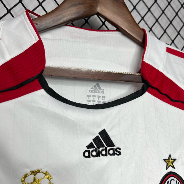 Milan Away Retrô 06/07  Adidas - Branca