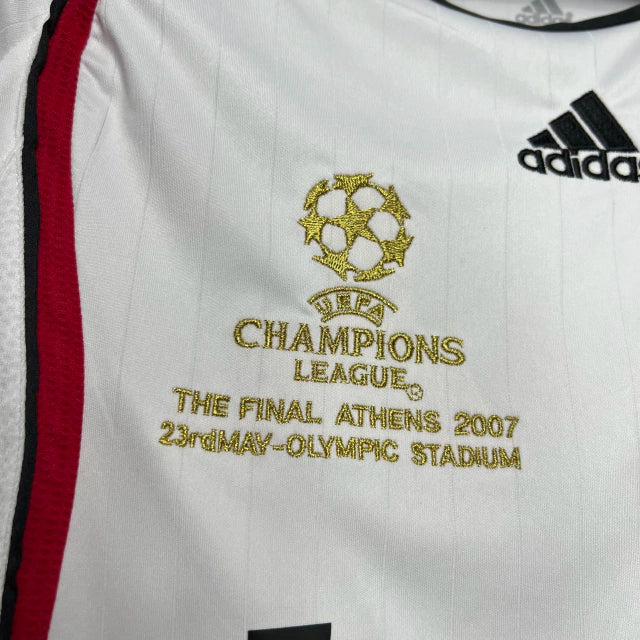 Milan Away Retrô 06/07  Adidas - Branca