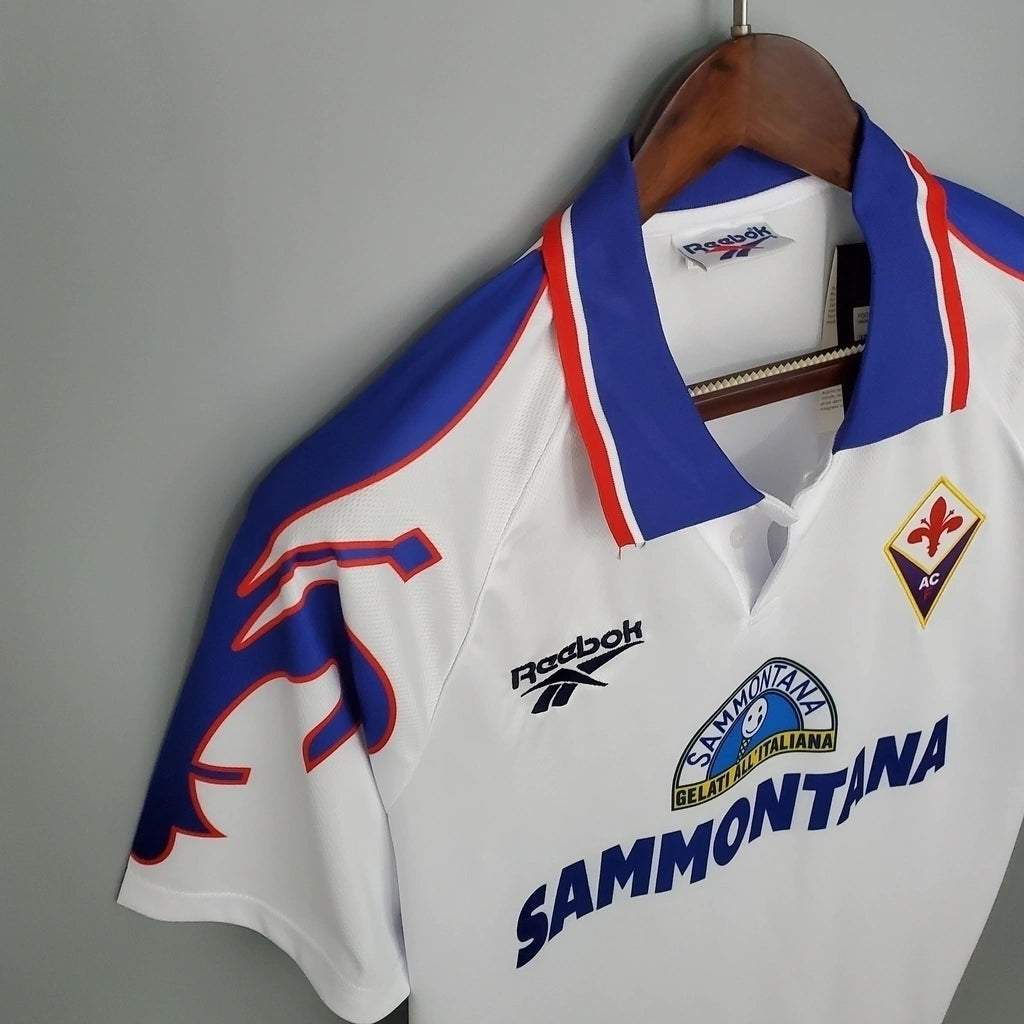 Fiorentina Away Retrô 1995/1996 Reebok - Branca
