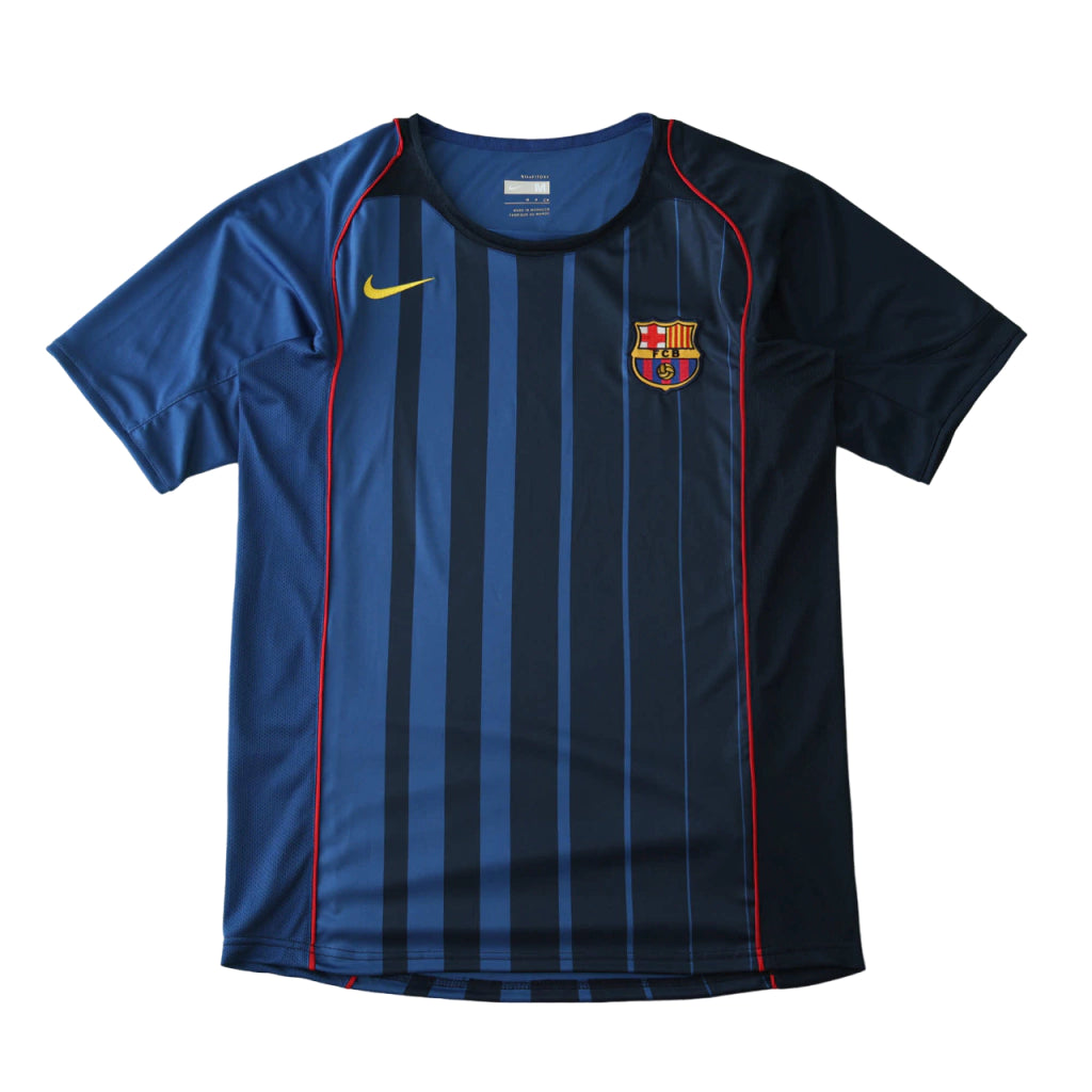 Barcelona Away Retro 04/05 Nike - Azul Escuro