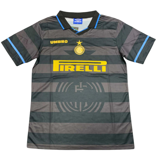 Inter de Milão Away Retrô 1997/1998 Umbro - Cinza