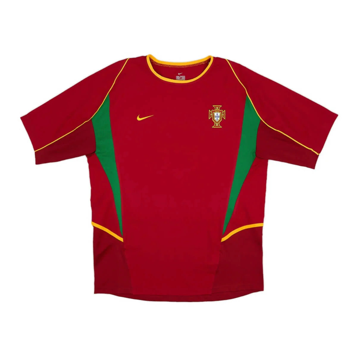 Portugal Home Retrô 2002 Nike Vermelha - Vermelho