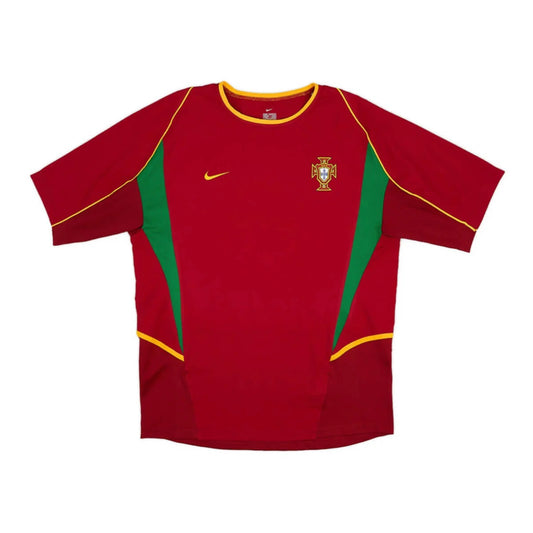Portugal Home Retrô 2002 Nike Vermelha - Vermelho