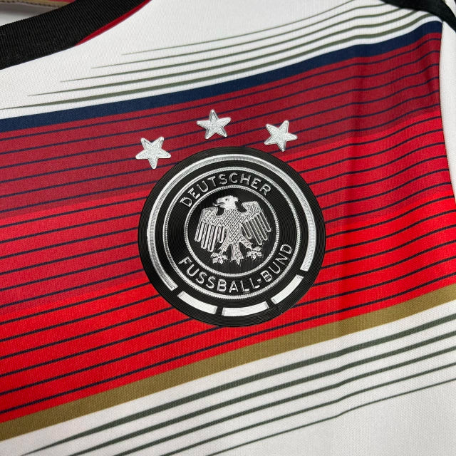 Alemanha Retrô Home 2014 Masculino Adidas - Branca