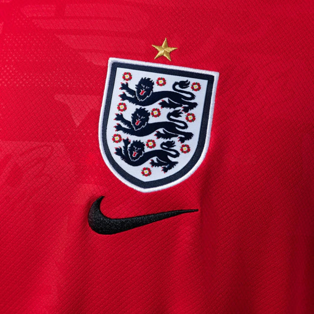 Inglaterra Away 26/27 Torcedor Nike Feminina - Vermelha