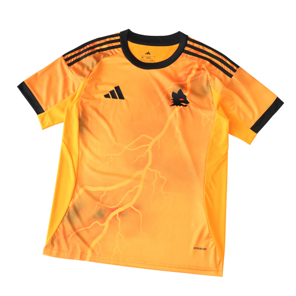 Roma Away 25/26 Torcedor Adidas - Laranja