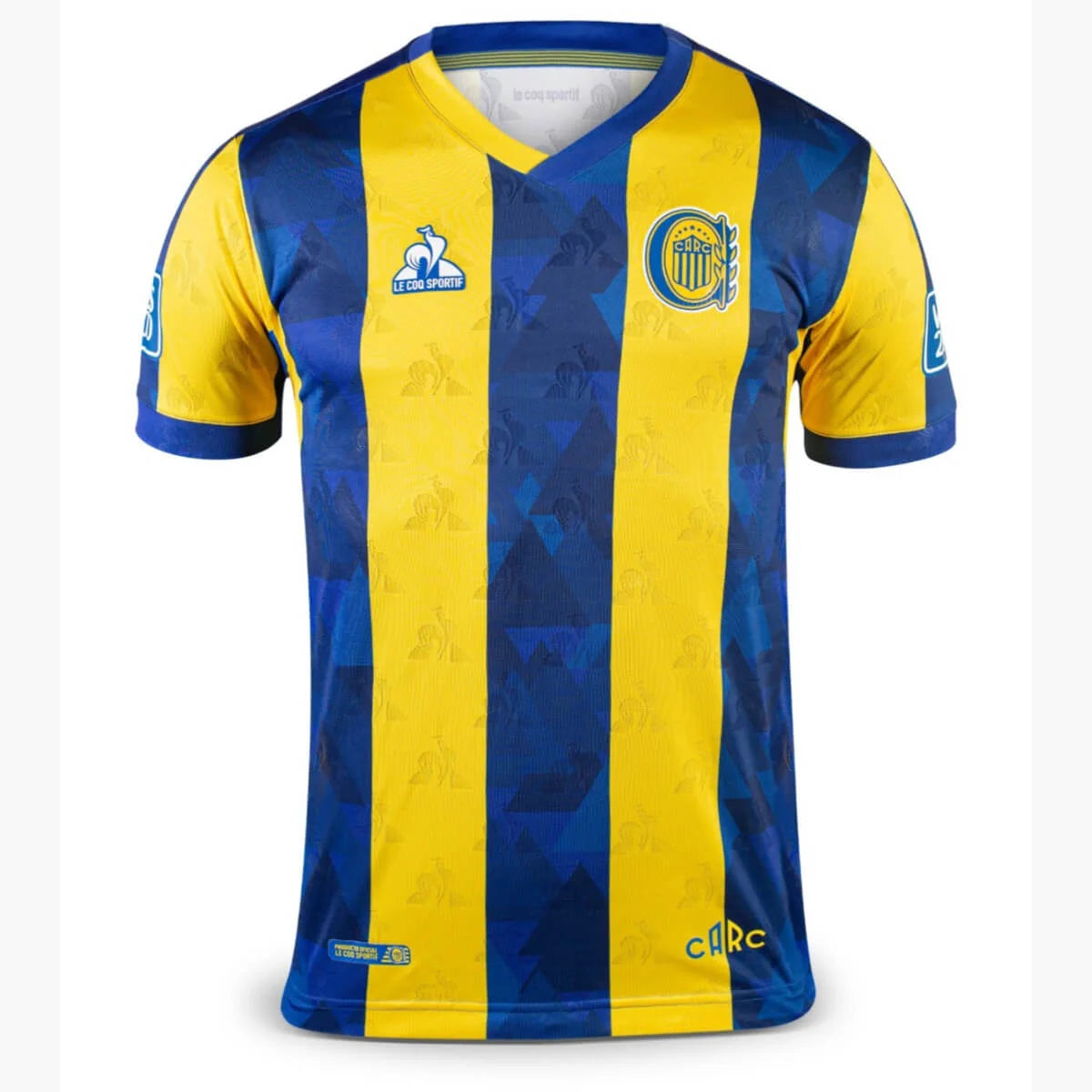 Rosario Central Home 25/26 Torcedor Le Coq - Amarelo e Azul