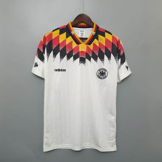 Alemanha Home Retrô 1994 Masculino Adidas - Branca