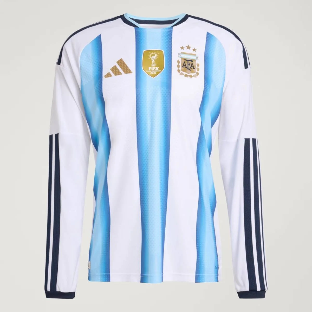 Argentina Home Manga Longa 26/27 Masculino Torcedor Adidas - Branca e Azul