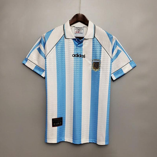 Argentina Home Retrô 1997/1998 Masculino Adidas - Azul e Branca