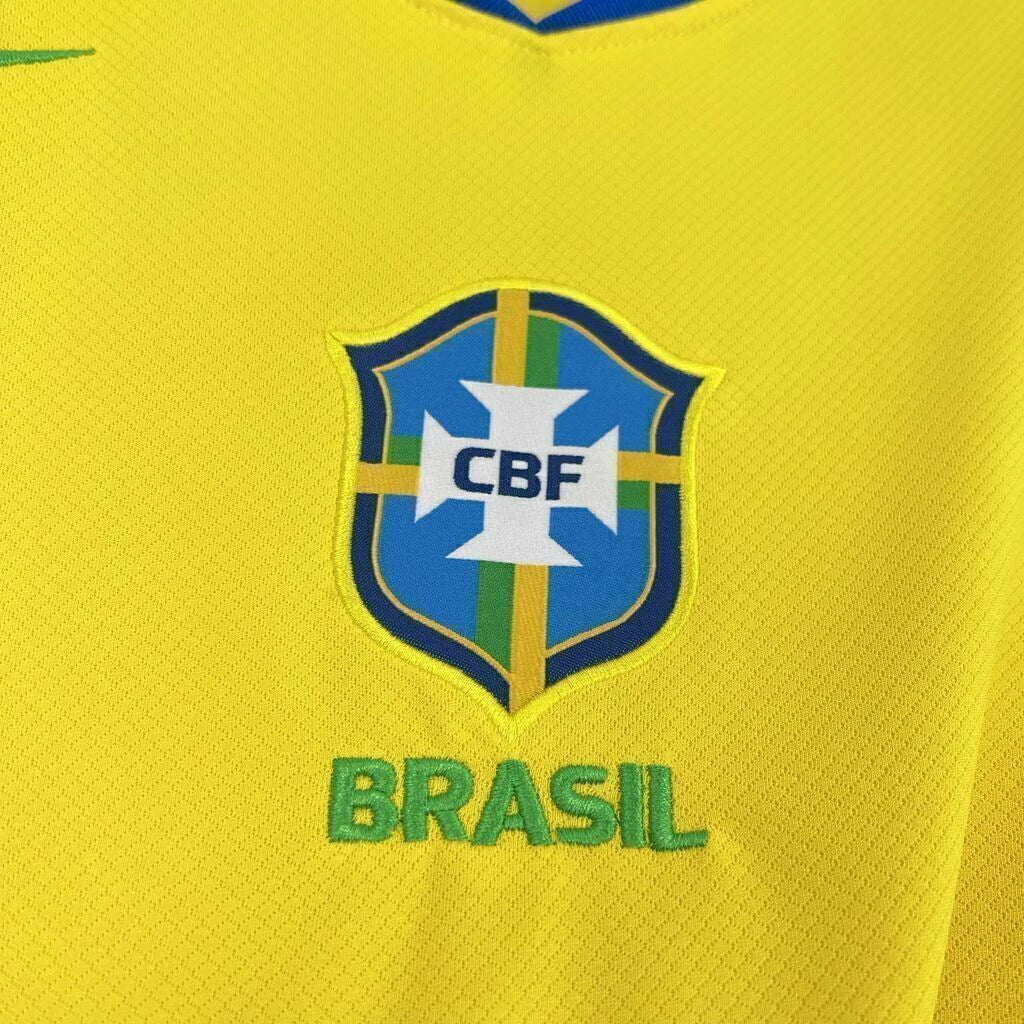 Brasil Home 25/26 Torcedor Nike - Amarelo