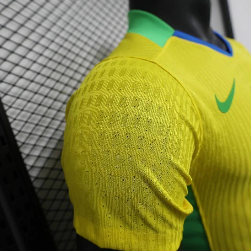 Brasil Home 25/26  Jogador Nike - Amarelo