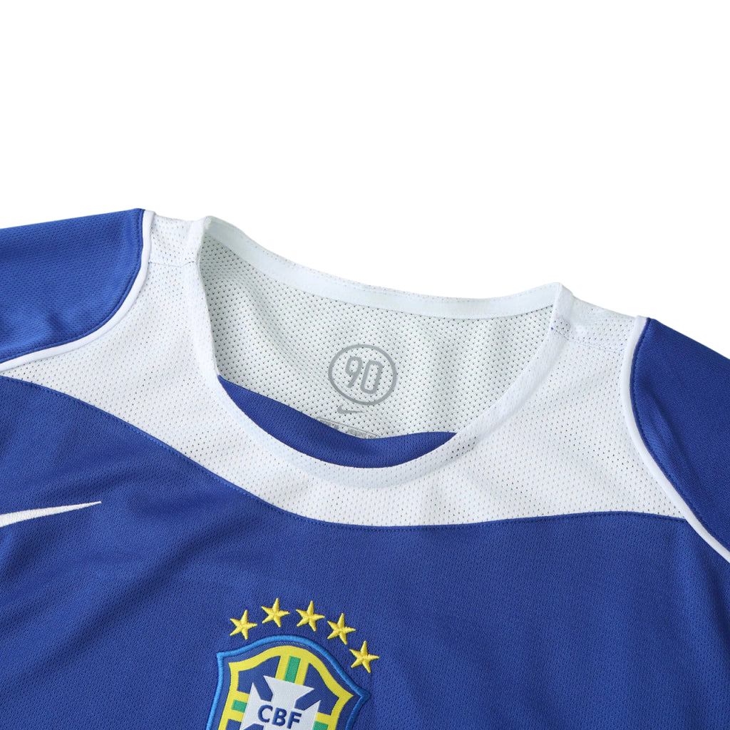 Brasil Away Retro 2004 Nike - Azul