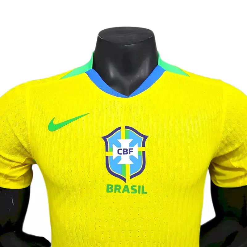 Brasil Home 25/26  Jogador Nike - Amarelo