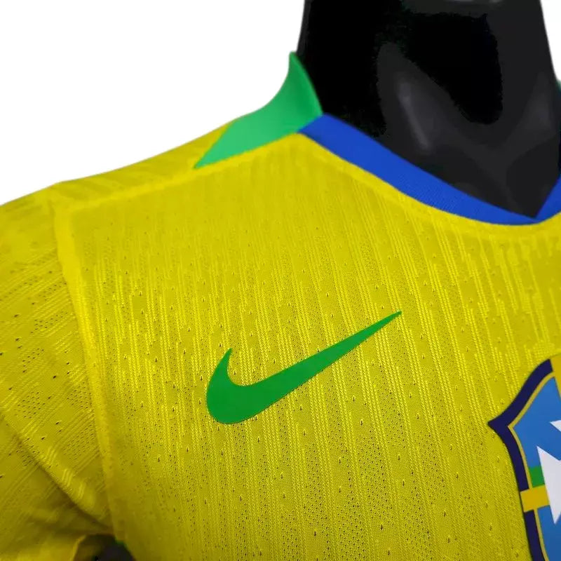 Brasil Home 25/26  Jogador Nike - Amarelo