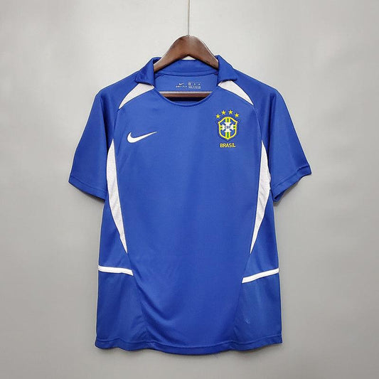 Brasil Away Retrô 2002 Nike - Azul