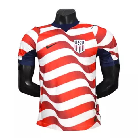 EUA Home 26/27 Jogador Nike - Branca e Vermelho