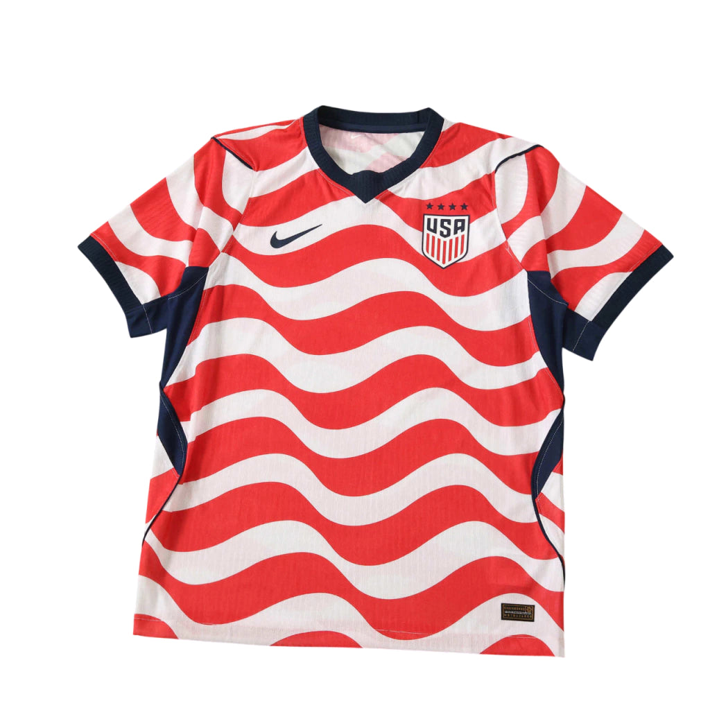 EUA Home 26/27 Jogador Nike - Branca e Vermelho