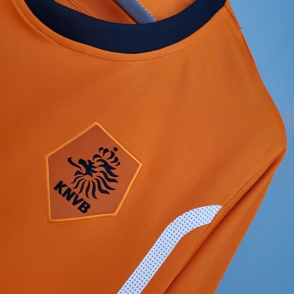 Holanda Home Retrô 2010 Nike - Laranja