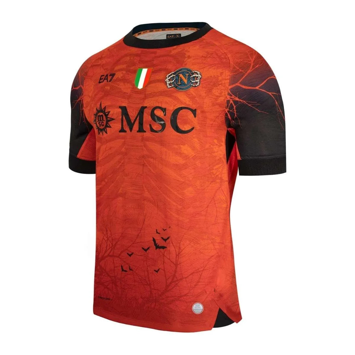 Napoli Halloween 25/26 Torcedor EA7 - Laranja