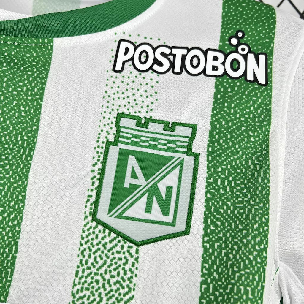 Atletico Nacional Home 25/26 Torcedor Nike - Verde e Branco