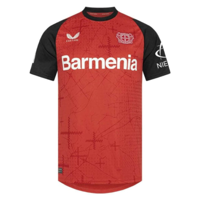 Bayern Leverkusen Home 24/25 Castore - Vermelho