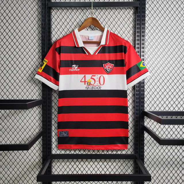 Vitória Home Retro 1999 Masculino -  Vermelho e Preto