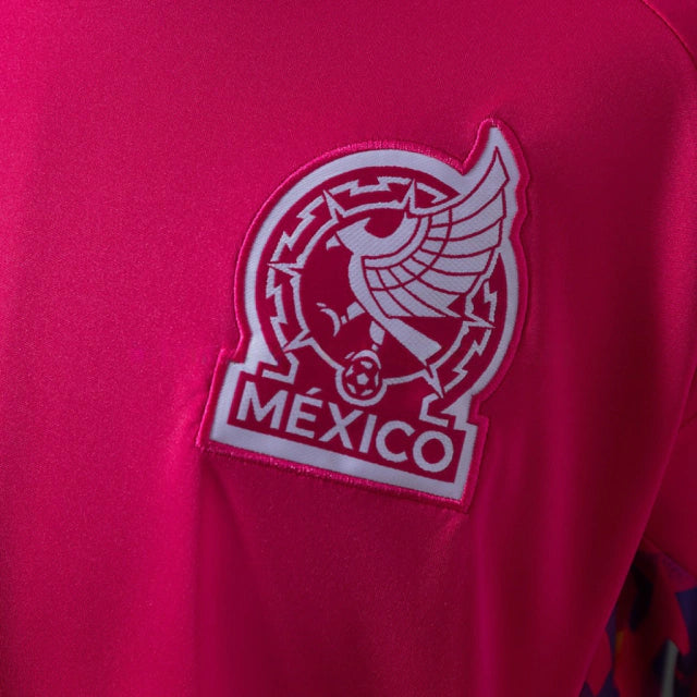 Kit Infantil México Goleiro 26/27  - Rosa