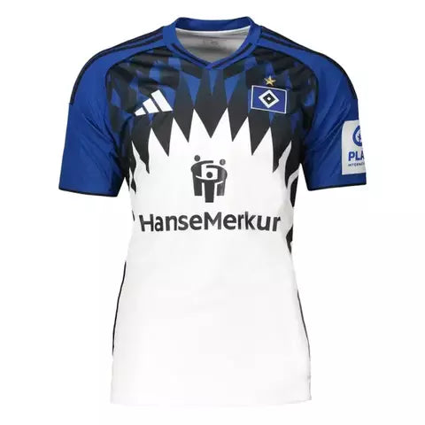 Hamburgo Home 25/26 Torcedor Adidas - Branca e Azul