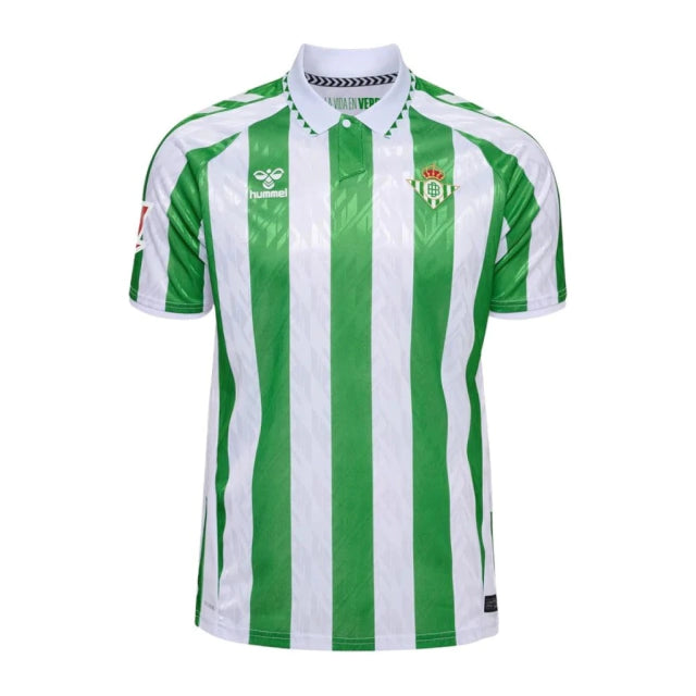 Real Betis Home 24/25 Torcedor Hummel - Verde e Branco