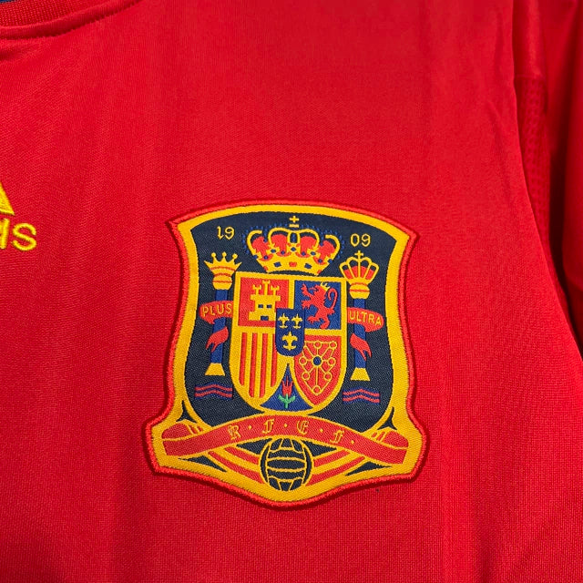 Espanha Home Retrô 2010 Adidas - Vermelho