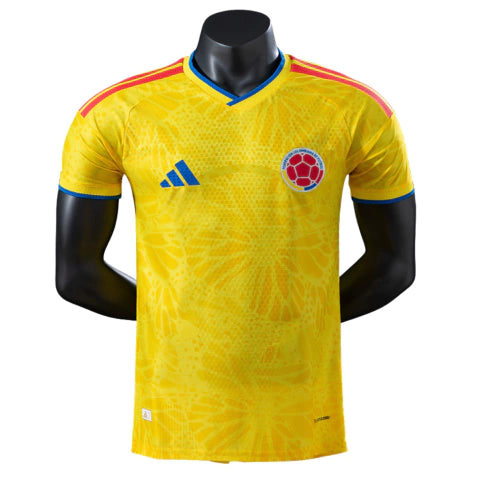 Colômbia Home 26/27 Masculino Jogador Adidas - Amarelo
