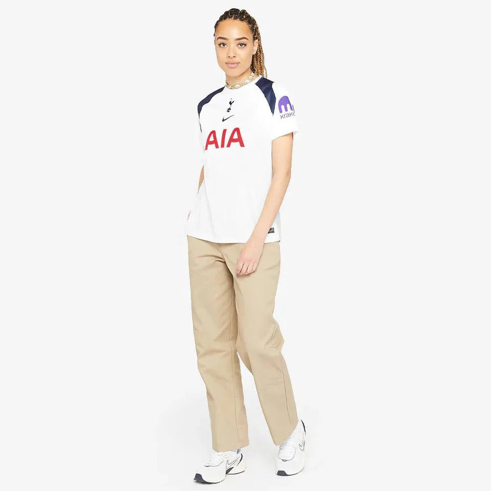 Tottenham Home 25/26 Feminina Nike - Branca