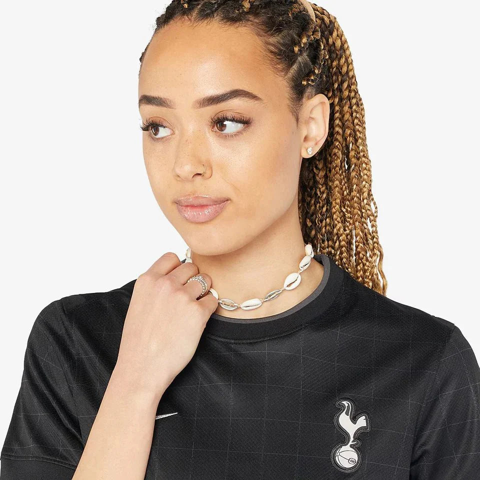 Tottenham Away 25/26 Feminino Nike -  Preta