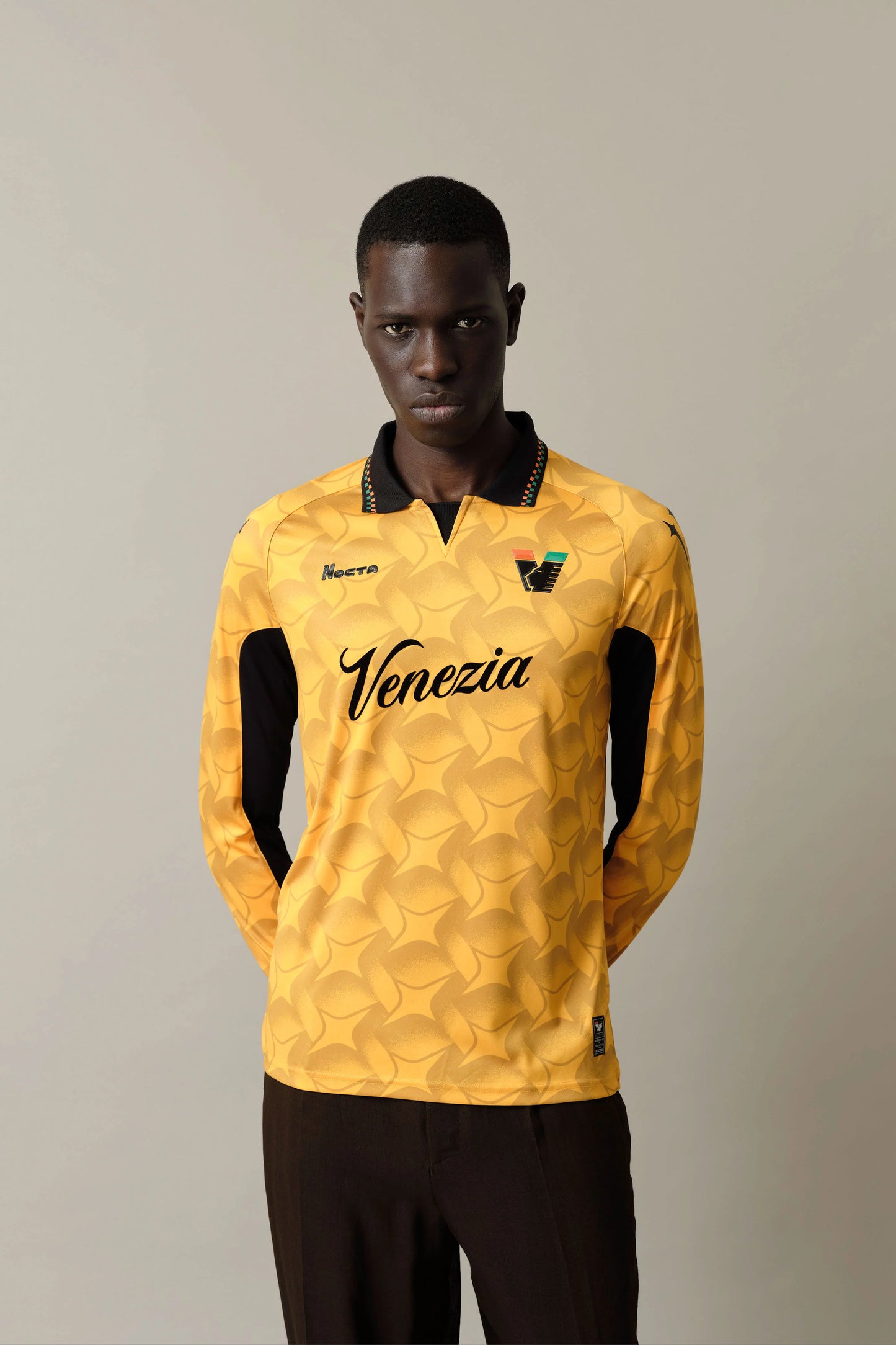 Venezia Goleiro 25/26 Manga Longa Torcedor Nocta - Amarelo