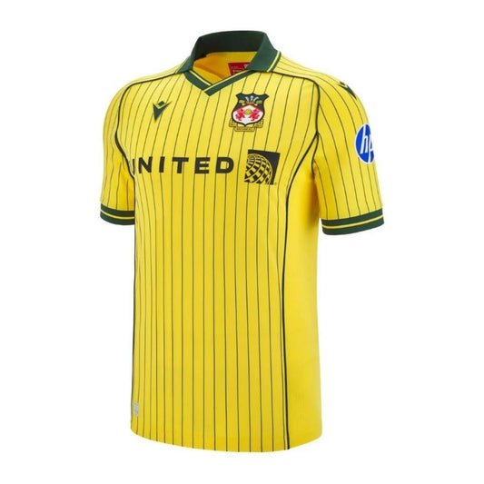 Wrexham Away 25/26 Torcedor Macron - Amarela