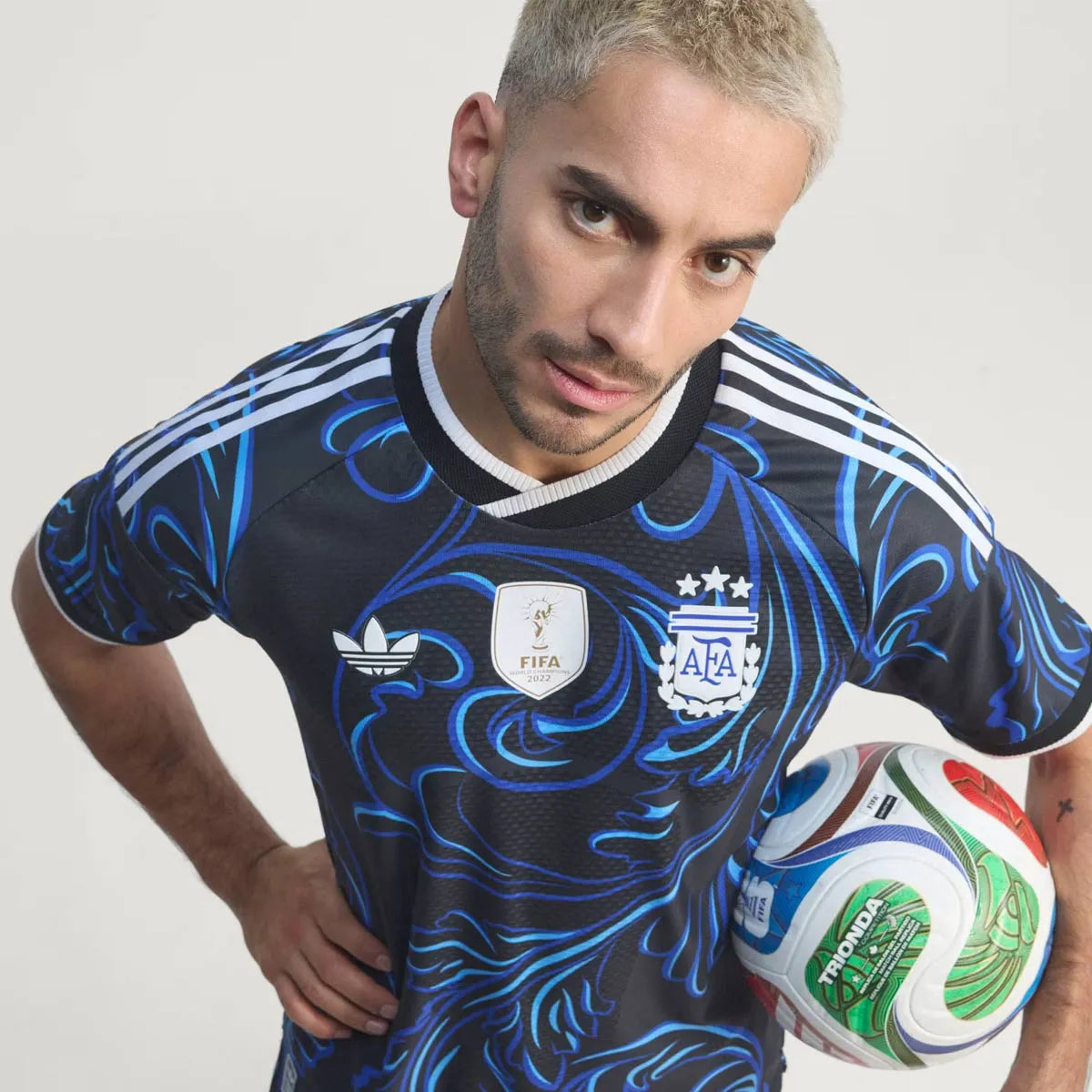 Argentina Away 26/27 Masculino Jogador Adidas - Preto e Azul