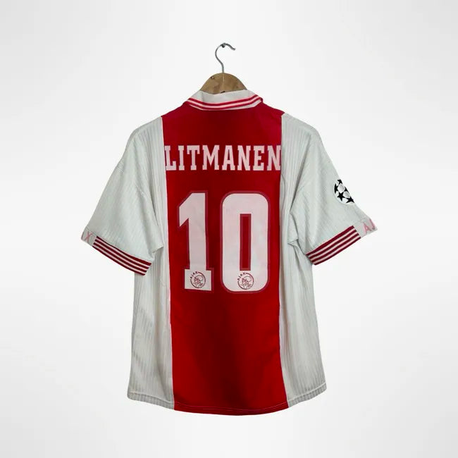 Ajax Home Retrô 1997/1998 Umbro - Vermelha e Branca
