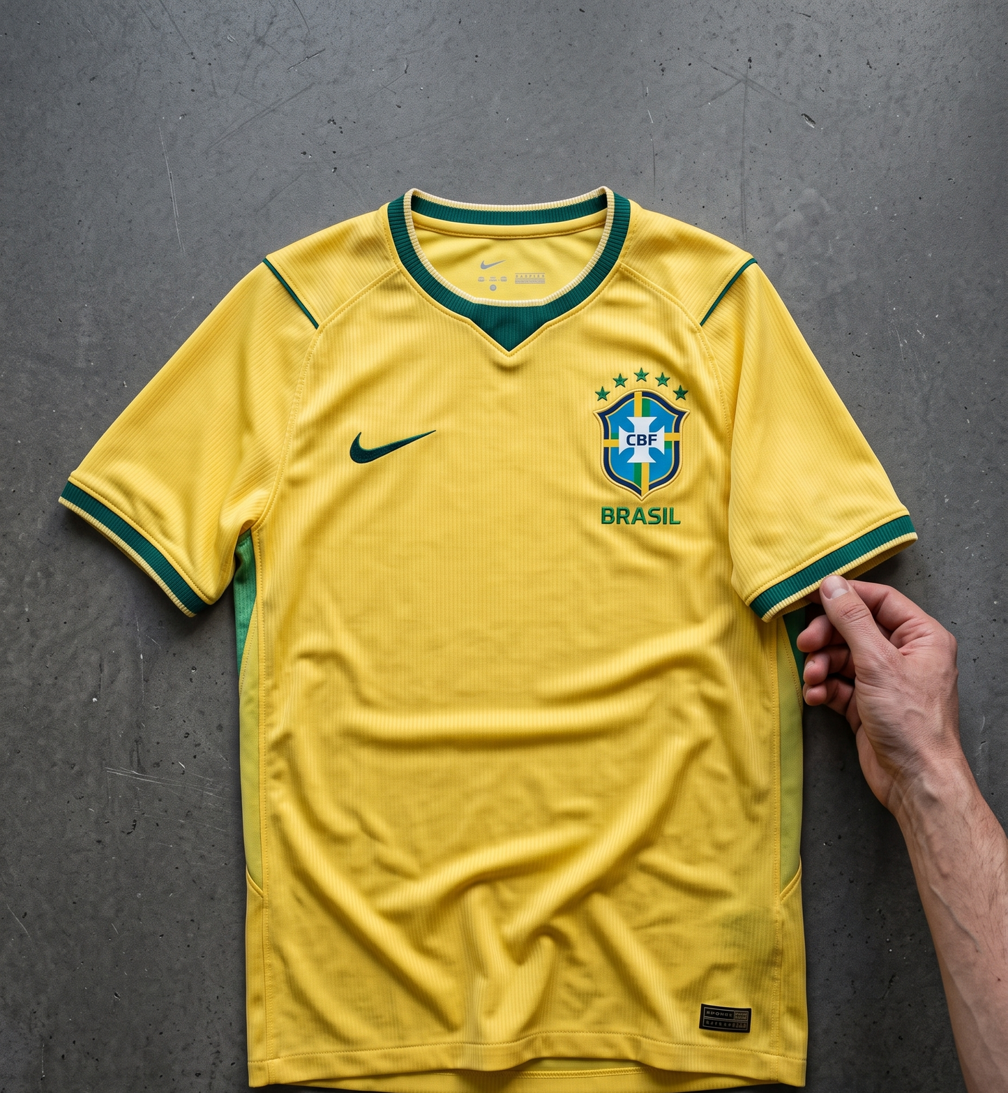 Brasil Home 26/27 Torcedor Nike Masculina - Amarela