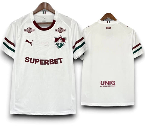 Fluminense Away 26/27 Torcedor Com Patrocínios Puma - Branca
