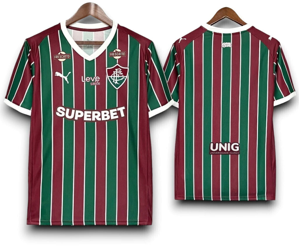 Fluminense Home 26/27 Torcedor Com Patrocínios Puma - Tricolor