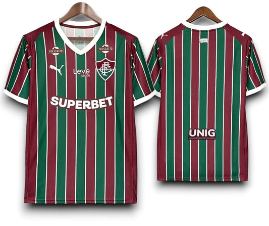 Fluminense Home 26/27 Torcedor Com Patrocínios Puma - Tricolor